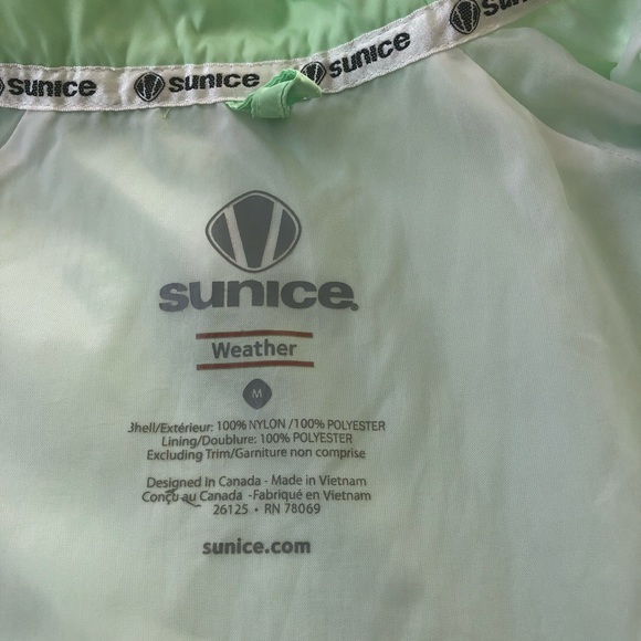 Sunice Ladies Weather Short Slv Windshirt Medium - Picture 4 of 7
